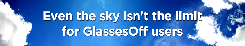 Even the sky isnt the limit3 Enhancing Air Force pilots’ vision with GlassesOff is fantastic news for your vision too!
